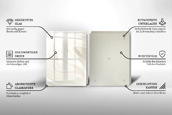 Copri piano cottura Consistenza cremosa