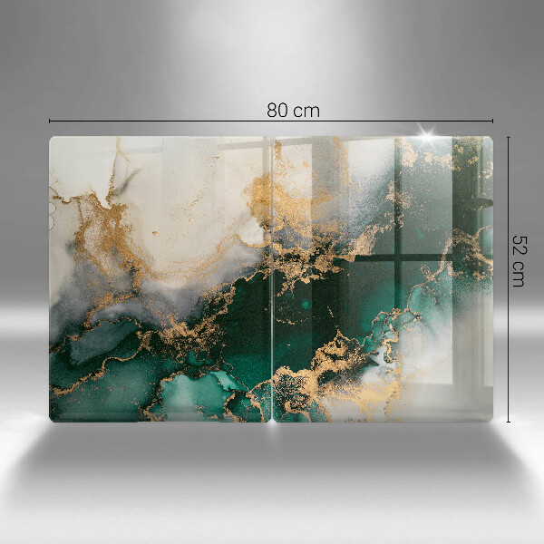 Copri piano cottura Marmo multicolore