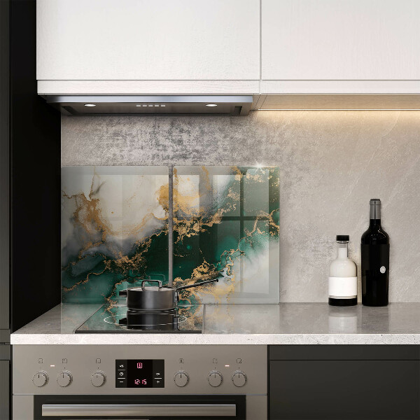 Copri piano cottura Marmo multicolore