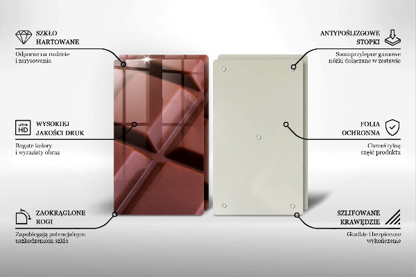 Copri piano cottura Cubi di cioccolato