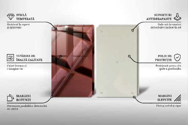 Copri piano cottura Cubi di cioccolato