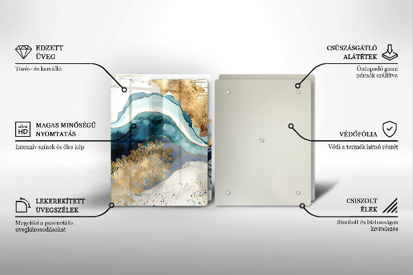 Copri piano cottura Marmo colorato