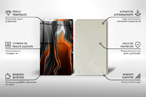 Copri piano cottura Modello astratto