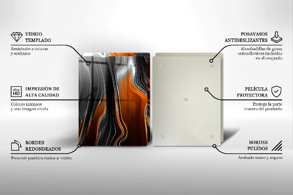 Copri piano cottura Modello astratto