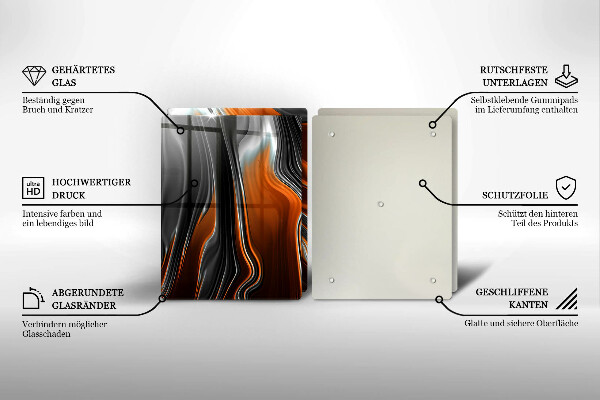 Copri piano cottura Modello astratto