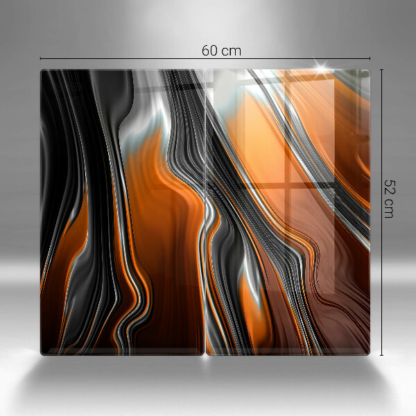 Copri piano cottura Modello astratto