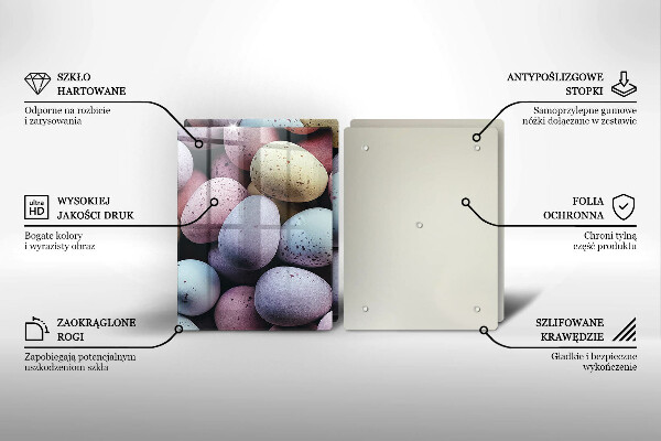 Copri piano cottura uova di Pasqua