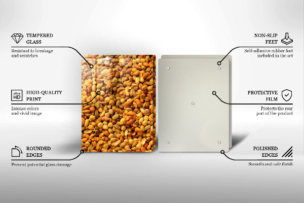 Copri piano cottura Miscela di noci