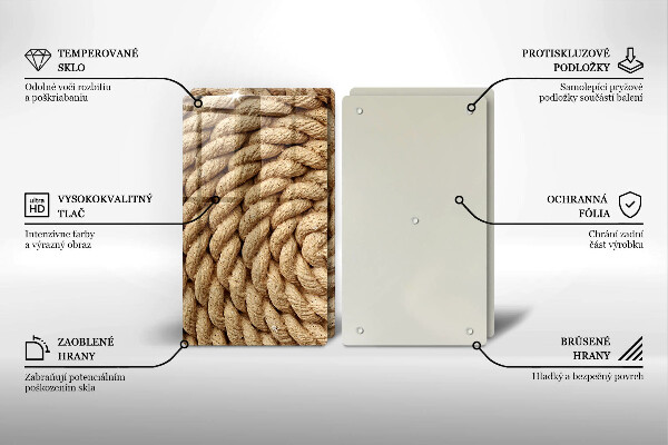 Copri piano cottura Corda arrotolata