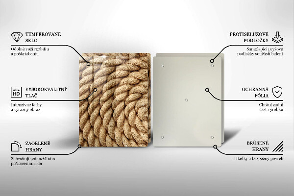 Copri piano cottura Corda arrotolata