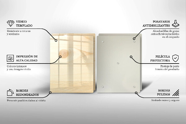 Copri piano cottura Asse di legno