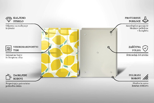 Copri piano cottura Limoni dei cartoni animati