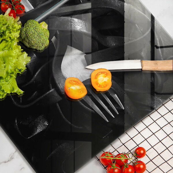 Copri piano cottura Tagliatelle Nere