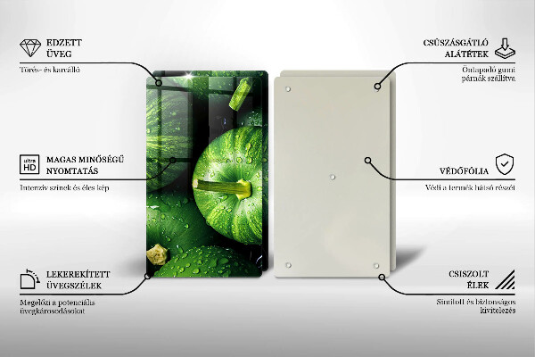 Copri piano cottura Zucche verdi