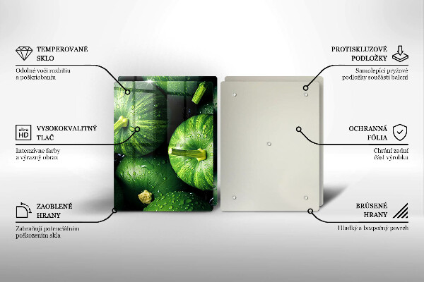 Copri piano cottura Zucche verdi