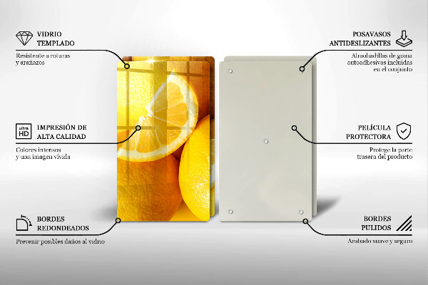 Copri piano cottura Limoni succosi