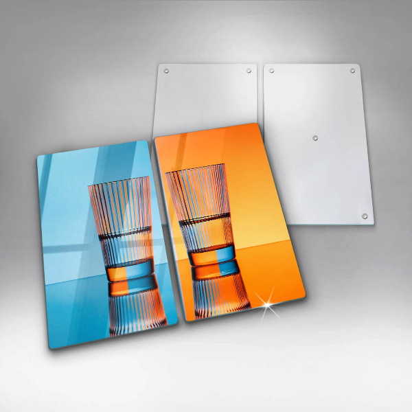 Copri piano cottura Due bicchieri d'acqua