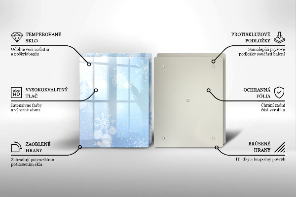 Copri piano cottura Trama invernale