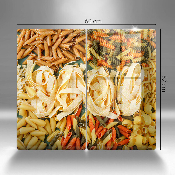 Copri piano cottura Diversi tipi di pasta