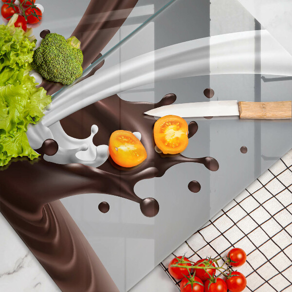 Copri piano cottura Latte e cioccolato