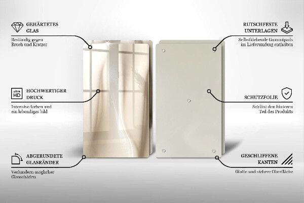 Copri piano cottura Gelato cremoso