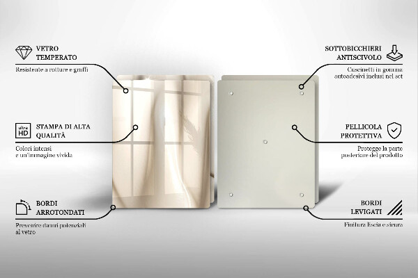 Copri piano cottura Gelato cremoso