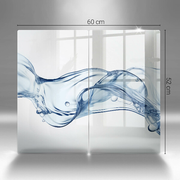 Copri piano cottura Acqua cristallina