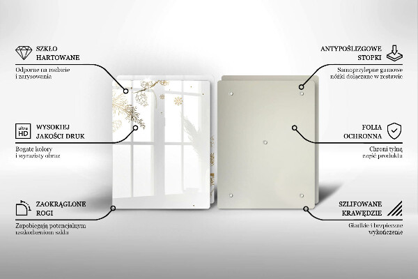 Copri piano cottura Decorazioni invernali