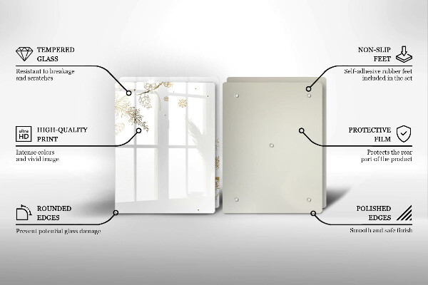 Copri piano cottura Decorazioni invernali