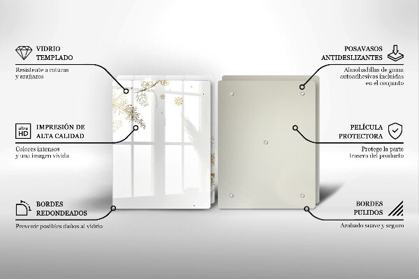 Copri piano cottura Decorazioni invernali