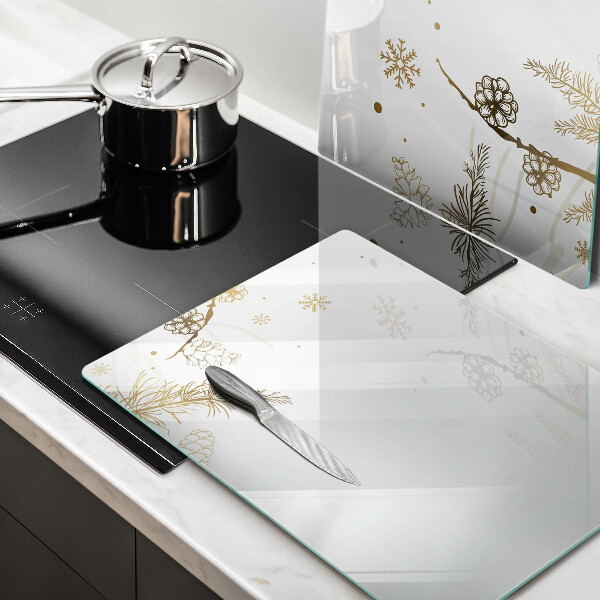 Copri piano cottura Decorazioni invernali