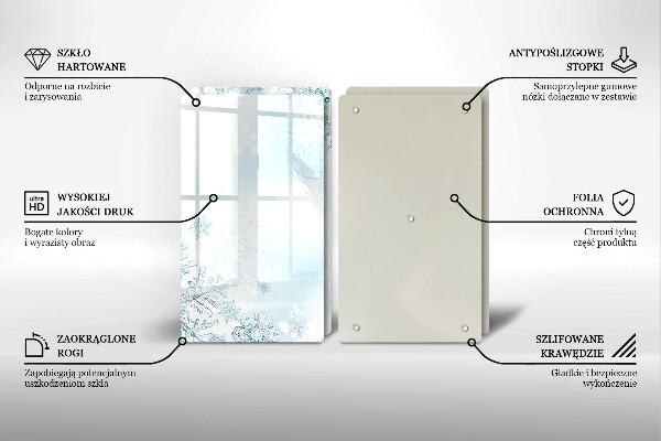 Copri piano cottura Fiocco di neve