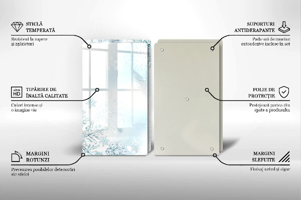 Copri piano cottura Fiocco di neve