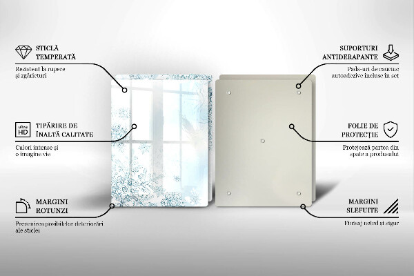 Copri piano cottura Fiocco di neve