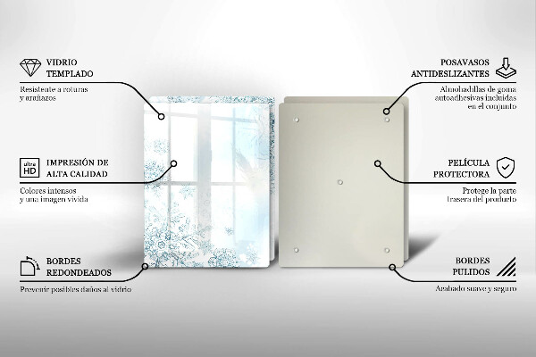 Copri piano cottura Fiocco di neve