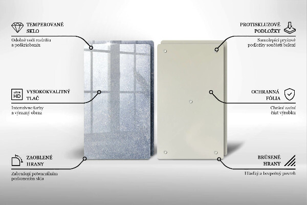 Copri piano cottura in vetro Pezzo di torta