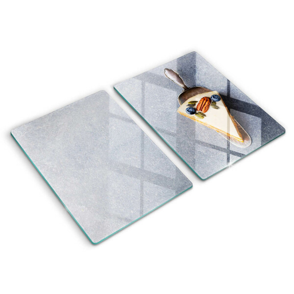 Copri piano cottura in vetro Pezzo di torta