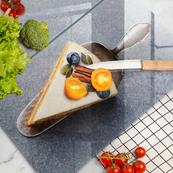 Copri piano cottura in vetro Pezzo di torta