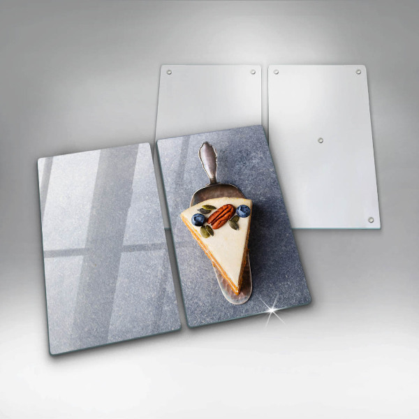 Copri piano cottura in vetro Pezzo di torta