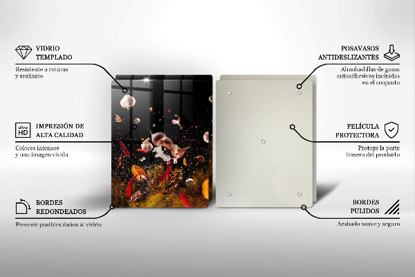 Copri piano cottura Spezie piccanti