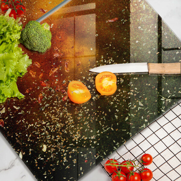 Copri piano cottura Spezie colorate