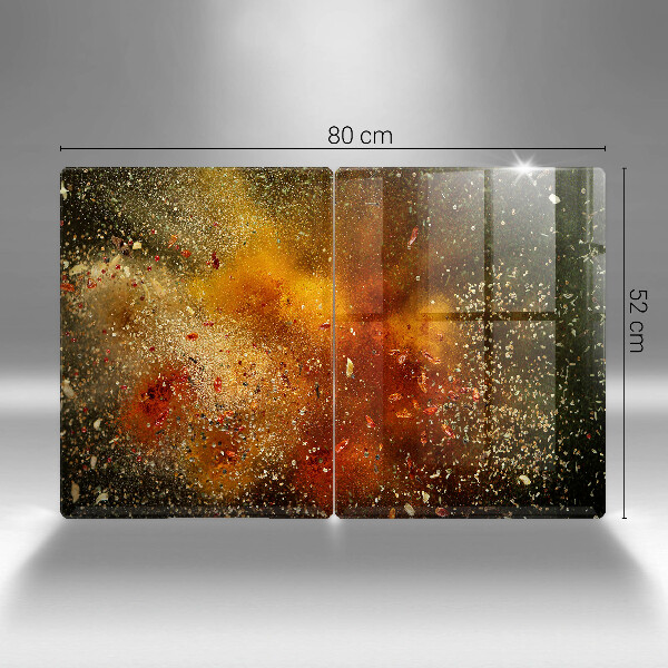 Copri piano cottura Spezie colorate