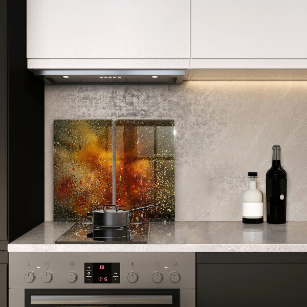 Copri piano cottura Spezie colorate