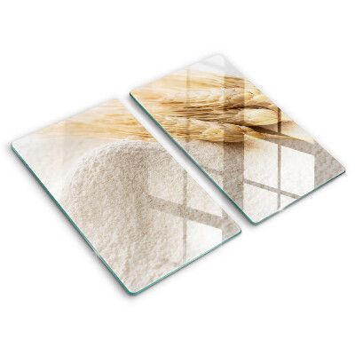 Copri piano cottura Farina e spighe di grano