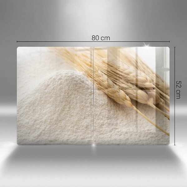 Copri piano cottura Farina e spighe di grano