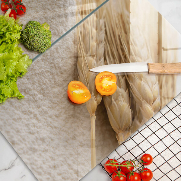 Copri piano cottura Farina e spighe di grano