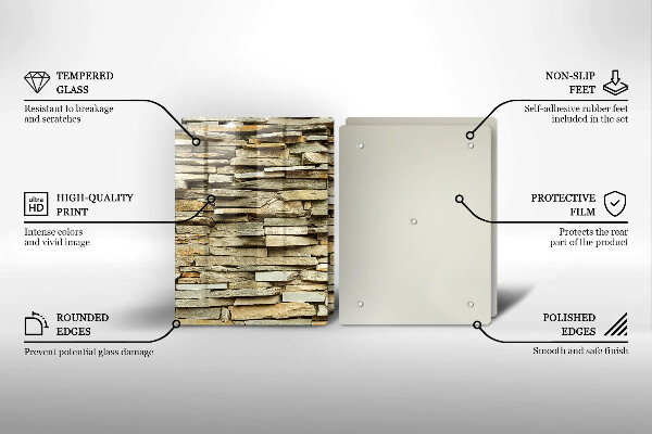 Copertura piano cottura Pietre decorative