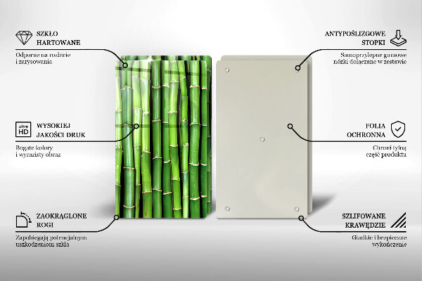 Copertura piano cottura Bambù della natura