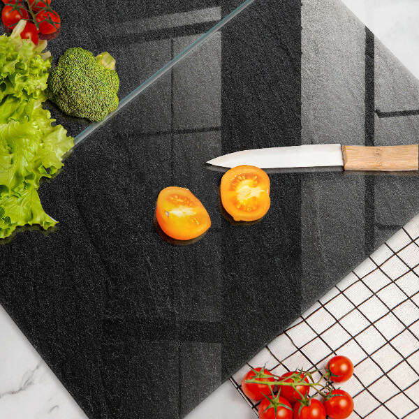 Copri piano cottura in vetro Trama di pietra