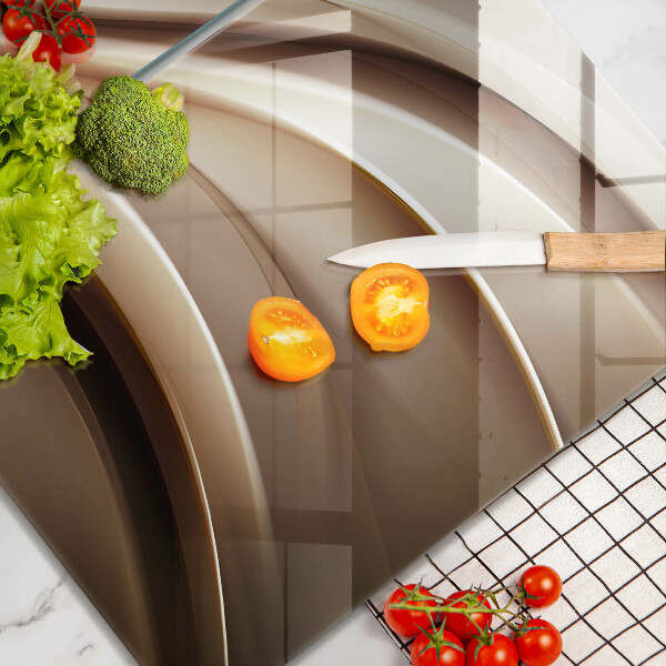 Copertura piano cottura Linee delicate di astrazione